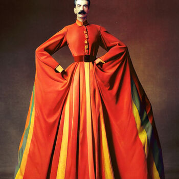Цифровое искусство под названием "Dics in Dresses Sta…" - Lians Jadan, Подлинное произведение искусства, Изображение, сгенер…