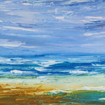 Painting titled "Seascape. Episode2" by Liatriz, Original Artwork, Oil