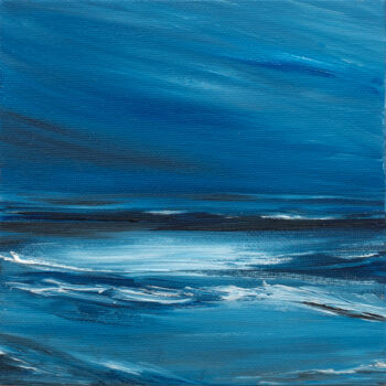 Painting titled "Seascape. Episode 4" by Liatriz, Original Artwork, Oil