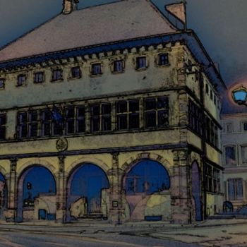 Photography titled "Mairie de Rambervil…" by Liberyl, Original Artwork