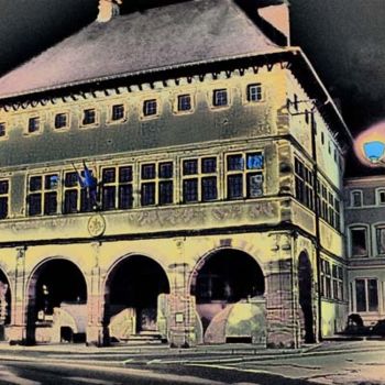 Photography titled "Mairie de Rambervil…" by Liberyl, Original Artwork