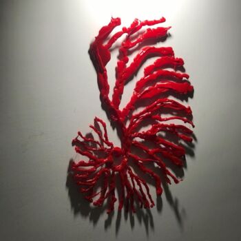Skulptur mit dem Titel "The Nautilus" von Licia Trobia, Original-Kunstwerk, Metalle