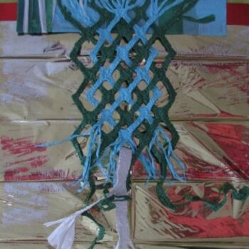 Artisanat intitulée "Dentelle de papier…" par Lyria, Œuvre d'art originale