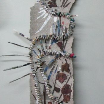 Art textile intitulée "Spirale II" par Lyria, Œuvre d'art originale