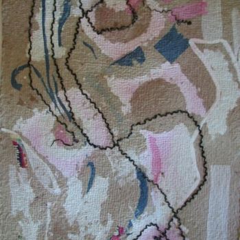 Arte textil titulada "Composition" por Lyria, Obra de arte original