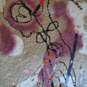 Textielkunst getiteld "Danseuse" door Lyria, Origineel Kunstwerk