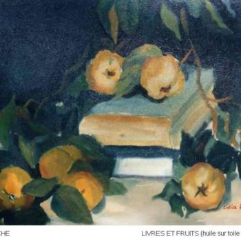 Peinture intitulée "Nature morte" par Lyria, Œuvre d'art originale, Huile