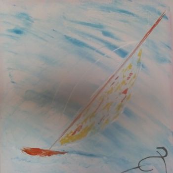 Malarstwo zatytułowany „Dreamboat” autorstwa Ep, Oryginalna praca, Akryl