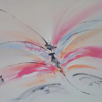 Painting titled "Butterfly BB" by Ep, Original Artwork, Acrylic