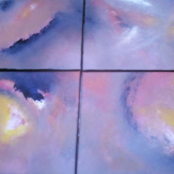 Painting titled "Univers X4" by Ep, Original Artwork, Acrylic