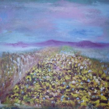 Painting titled "field" by Joy Dorothea, Original Artwork