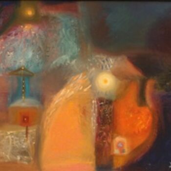Painting titled "lights" by Joy Dorothea, Original Artwork