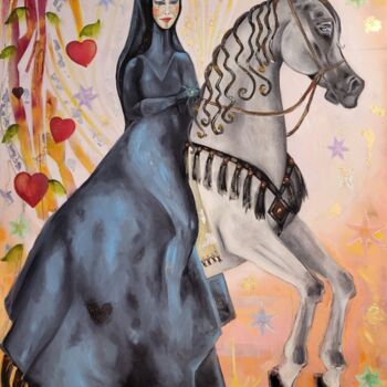 Картина под названием "Hamama" - Liisa Viima, Подлинное произведение искусства, Масло