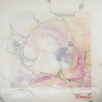 Collagen mit dem Titel "Number 3. Clearance" von Lika Floens., Original-Kunstwerk, Collagen