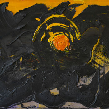 Malerei mit dem Titel "After the abyss" von Liliana Harkovska, Original-Kunstwerk, Acryl
