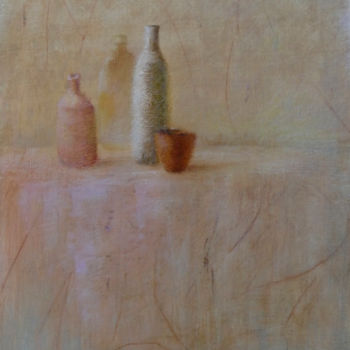 Painting titled "Conférence" by Liliane Bordes, Original Artwork, Acrylic