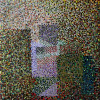 Картина под названием "Incertitude" - Liliane Camier, Подлинное произведение искусства, Масло Установлен на Деревянная рама…