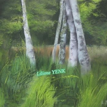 제목이 "Les bouleaux  (Past…"인 미술작품 Liliane Yenk로, 원작