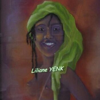 Painting titled "Sourire (pastels se…" by Liliane Yenk, Original Artwork