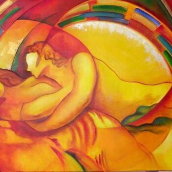 Painting titled "SONG OF LOVE" by Lilian Piccilli, Original Artwork