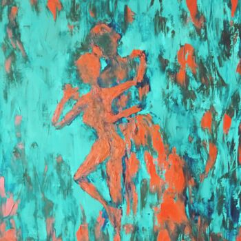 Painting titled "Pasion 7" by Liliia Furman, Original Artwork, Oil