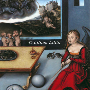Painting titled "Peinture à l'huile…" by Lilium Lilith, Original Artwork, Oil