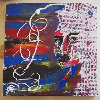 Painting titled "Lola" by Lm-Art, Original Artwork, Acrylic