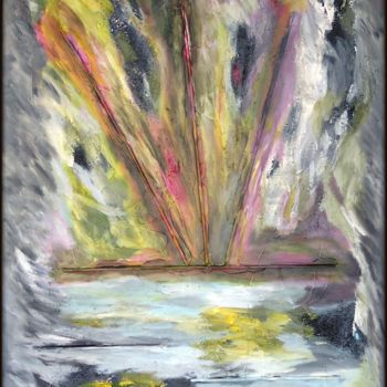 Painting titled "Parcours vita" by Lily-Anna, Original Artwork, Oil