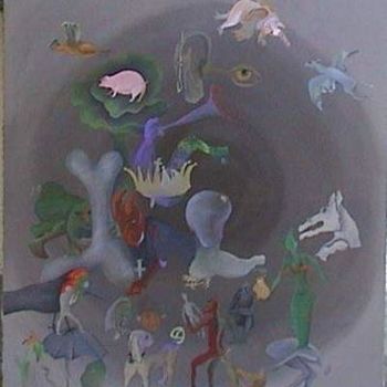 「proverbi」というタイトルの絵画 Lily Popaによって, オリジナルのアートワーク