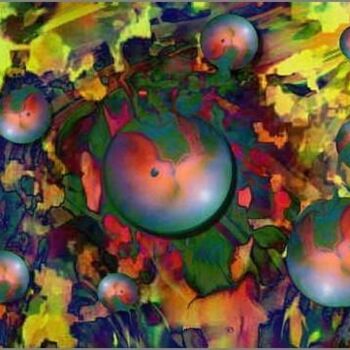 Digital Arts titled "The Morphogenic Fie…" by Linda Martin, Original Artwork