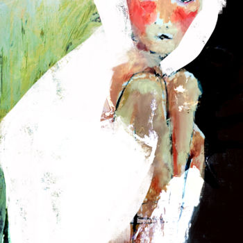 Digital Arts titled "ANNA" by Linda Vachon, Original Artwork, Digital Painting