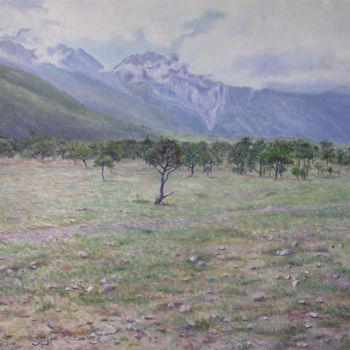 Painting titled "Freedom - Yunnan" by Linda Chen, Original Artwork, Oil