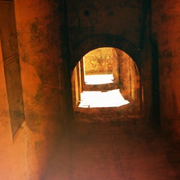 Photography titled "Alley Archways - It…" by Linda Hegland, Original Artwork
