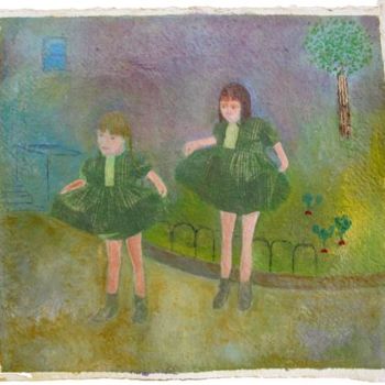 Картина под названием "Radishes Grow in Br…" - Linda Rosenfield, Подлинное произведение искусства