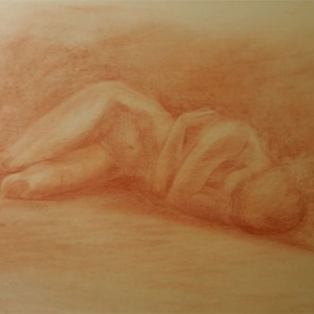 Pintura intitulada "Naked3" por L.Jakobsson, Obras de arte originais
