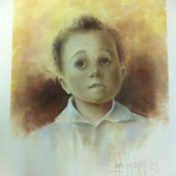 Painting titled "Boy commission" by L.Jakobsson, Original Artwork