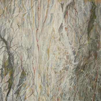 Zeichnungen mit dem Titel "Stringy Australian…" von Linda Schneider, Original-Kunstwerk, Pigmente