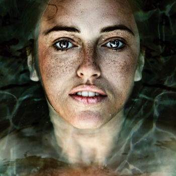 Fotografia intitolato "Mermaid" da L'Individu, Opera d'arte originale, Fotografia digitale