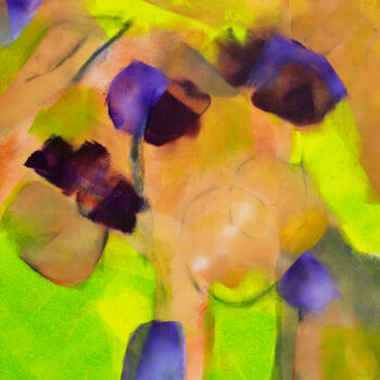 Картина под названием "Serendipity #1" - Lindsey Mcalister Obe Jp, Подлинное произведение искусства, Акрил