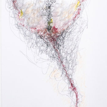 "Danse nuptiale" başlıklı Resim Line Blouin tarafından, Orijinal sanat, Kalem