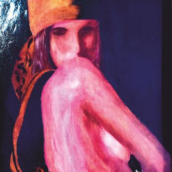 제목이 "Passion"인 미술작품 Lino Scerbo로, 원작, 기름 목재 패널에 장착됨