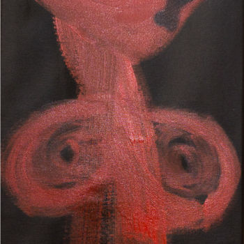 Painting titled "SHAVED" by Lionel Jung-Allégret, Original Artwork, Acrylic