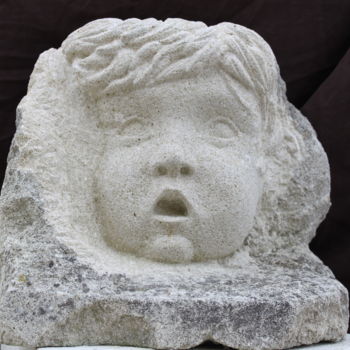 Sculpture titled "la venue de milo" by Lionel Demichelis, Original Artwork, Stone