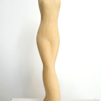 Sculpture titled "Light of the day" by Liquette-Gorbach, Original Artwork, Wood