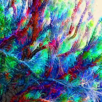 Digital Arts με τίτλο "Branches_010" από Jeffrey Langell, Αυθεντικά έργα τέχνης