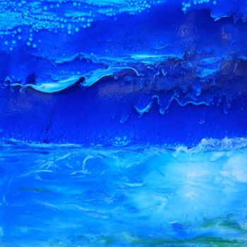 Pintura intitulada "Entre ciel et mer (…" por Lisa Beneventi, Obras de arte originais, Óleo