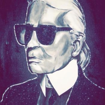 Peinture intitulée "KARL" par Lili, Œuvre d'art originale