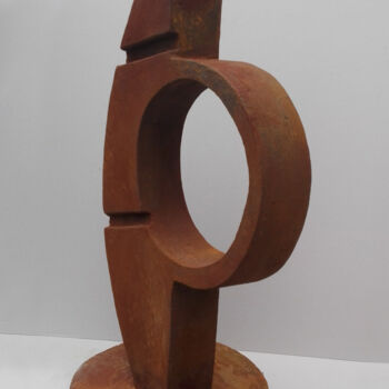 Sculpture titled "Pinza III" by Lito, Original Artwork, Concrete