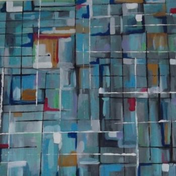 Painting titled "Abstract" by Liudmila Erol, Original Artwork