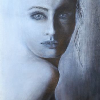 Drawing titled "ELLE" by Liudmyla Durante Art & Jewelry, Original Artwork, Pastel